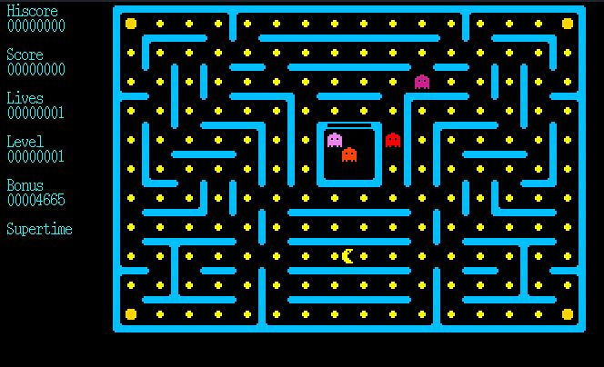 Linux Game Pacman