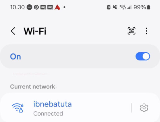Android Network Connections Settings